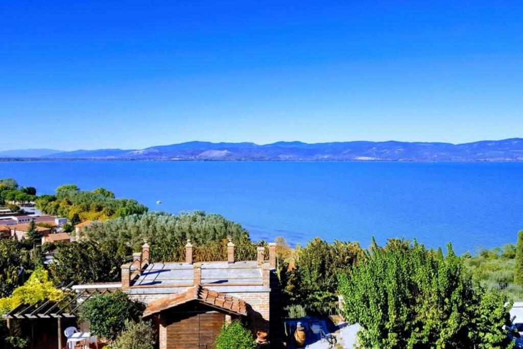 Bellavista La Tua Romantica Vacanza Sul Trasimeno Apartamento Castiglione del Lago Exterior foto